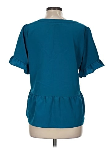 MICHAEL Michael Kors Short Sleeve Blouse (view 2)