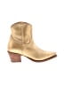 Tecovas Gold Ankle Boots Size 8 - photo 1