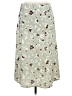 Willow 100% Polyester Floral Green Casual Skirt Size M - photo 2