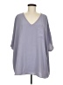 Hudson Gray 100% Polyester Gray 3/4 Sleeve T-Shirt Size L - photo 1