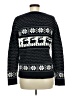 Pol Print Black Pullover Sweater Size M - photo 2