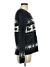 Pol Print Black Pullover Sweater Size M - photo 4