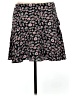 Tsesay 100% Silk Floral Black Silk Skirt Size 8 - photo 2