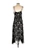 Sea New York 100% Viscose Floral Black Cocktail Dress Size S - photo 2