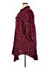 Torrid Plaid Burgundy 3/4 Sleeve Button-Down Shirt Size 2X Plus (2) - photo 5