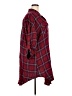 Torrid Plaid Burgundy 3/4 Sleeve Button-Down Shirt Size 2X Plus (2) - photo 4