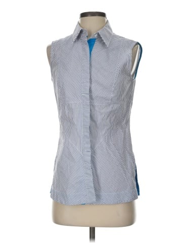 Hilton Hollis Sleeveless Button-Down Shirt (view 1)