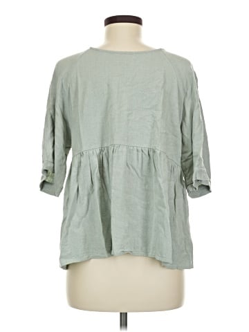 Lake Flower 3/4 Sleeve T-Shirt (view 2)