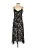 Sea New York 100% Viscose Floral Black Cocktail Dress Size S - photo 1
