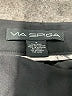 Via Spiga Solid Black Wool Pants Size 4 - photo 7