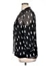 Alice + Olivia Black Long Sleeve Blouse Size XL - photo 5