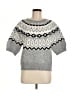 Design History Chevron-herringbone Gray Pullover Sweater Size M - photo 1