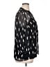 Alice + Olivia Black Long Sleeve Blouse Size XL - photo 4
