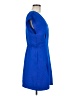Adelyn Rae Solid Blue Cocktail Dress Size M - photo 4