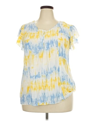 Suzanne Betro Short Sleeve Blouse (view 1)