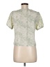 Gilli 100% Polyester Green Short Sleeve Blouse Size M - photo 2