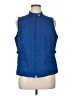 DressBarn 100% Polyester Blue Vest Size 14 - photo 1
