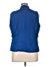 DressBarn 100% Polyester Blue Vest Size 14 - photo 2