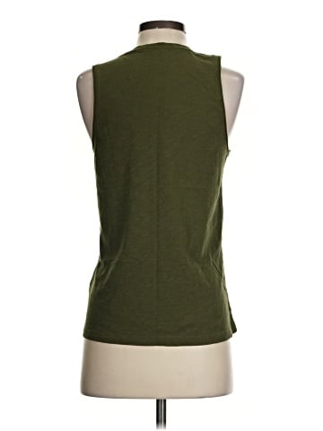 Madewell Whisper Cotton V-Neck Pocket Tank (view 2)