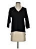 J.Crew Black 3/4 Sleeve T-Shirt Size XXS - photo 1