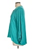 RXB Teal Long Sleeve Blouse Size L - photo 5