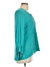RXB Teal Long Sleeve Blouse Size L - photo 4