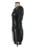 G by GUESS 100% Polyester Metallic Black Cocktail Dress Size XS - photo 5