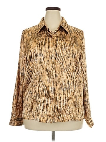 Kathie Lee Long Sleeve Blouse (view 1)