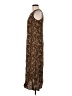 STUDIO EASE Animal Print Brown Casual Dress Size M (estimated) - photo 5