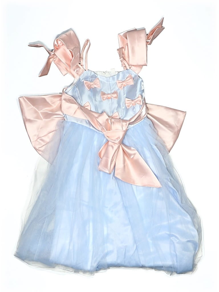 Pre-owned Unbranded Kids' Dress In Blue