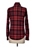 Marlow 100% Polyester Plaid Red Long Sleeve Blouse Size S - photo 2
