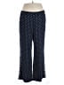 CAbi 100% Polyester Polka Dots Blue Casual Pants Size 14 - photo 1