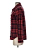 Marlow 100% Polyester Plaid Red Long Sleeve Blouse Size S - photo 5