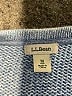 L.L.Bean 100% Cotton Blue Pullover Sweater Size M - photo 7