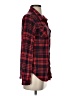 Marlow 100% Polyester Plaid Red Long Sleeve Blouse Size S - photo 4