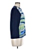 J. McLaughlin Blue 3/4 Sleeve Top Size M - photo 4