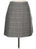 Babaton Plaid Gray Formal Skirt Size 10 - photo 1