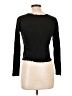 Nap 100% Nylon Black Long Sleeve Top Size L - photo 2