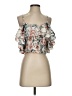 JOA 100% Polyester Ivory Sleeveless Blouse Size S - photo 1
