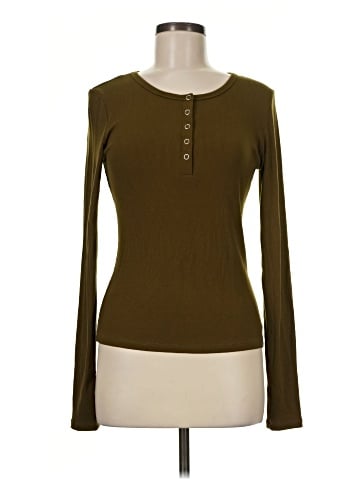 Zyia Active Long Sleeve Henley (view 1)