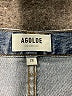 AGOLDE 100% Organic Cotton Hearts Blue Jeans Size 28 waist - photo 7