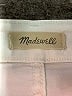 Madewell Metallic Ivory Silver Jeans Size 16W - photo 7