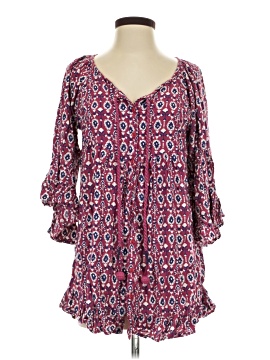 Roxy 3/4 Sleeve Blouse (view 1)