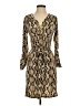 MICHAEL Michael Kors Animal Print Tan Cocktail Dress Size XS - photo 1