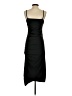 Shein 100% Polyester Solid Black Casual Dress Size 4 - photo 2