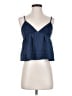 Unbranded 100% Polyester Blue Sleeveless Blouse Size XS - photo 1