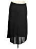 J.Crew Solid Black Casual Skirt Size XXL - photo 1