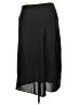 J.Crew Solid Black Casual Skirt Size XXL - photo 2
