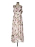 Unbranded 100% Polyester Floral Pink Cocktail Dress Size XXL - photo 1