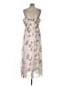 Unbranded 100% Polyester Floral Pink Cocktail Dress Size XXL - photo 2